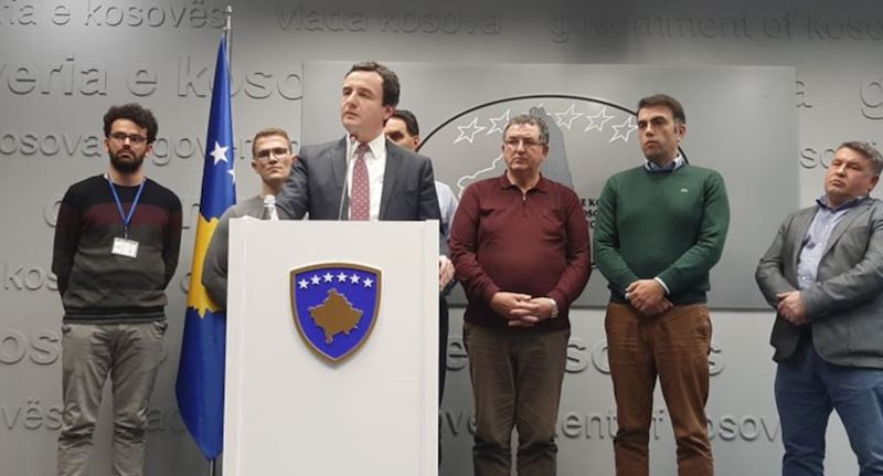 Kosovo – Serbie : Albin Kurti annonce une levée « progressive » des taxes à 100%