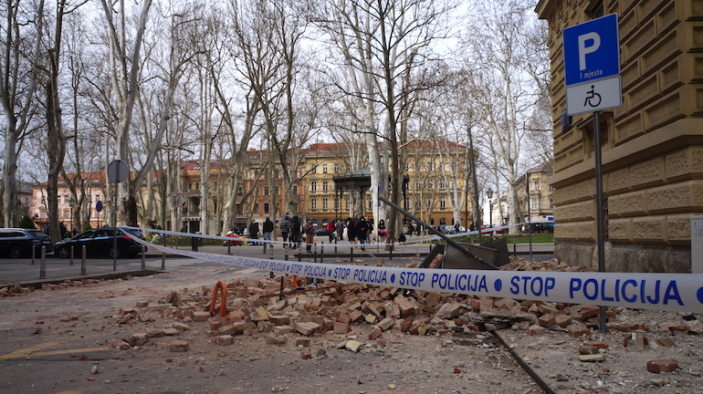 Croatie : fort tremblement de terre à Zagreb