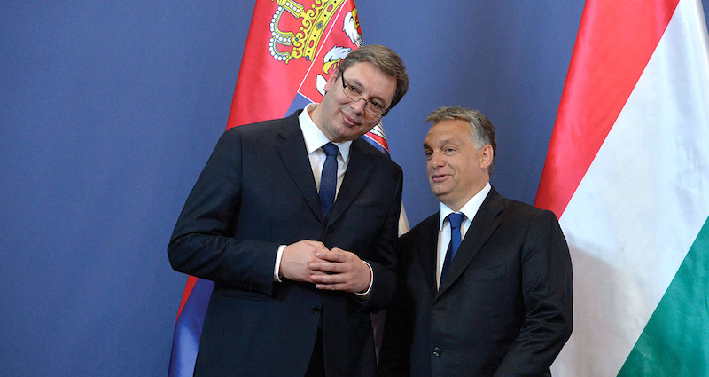 La Serbie dans la ligne de mire de Viktor Orbán