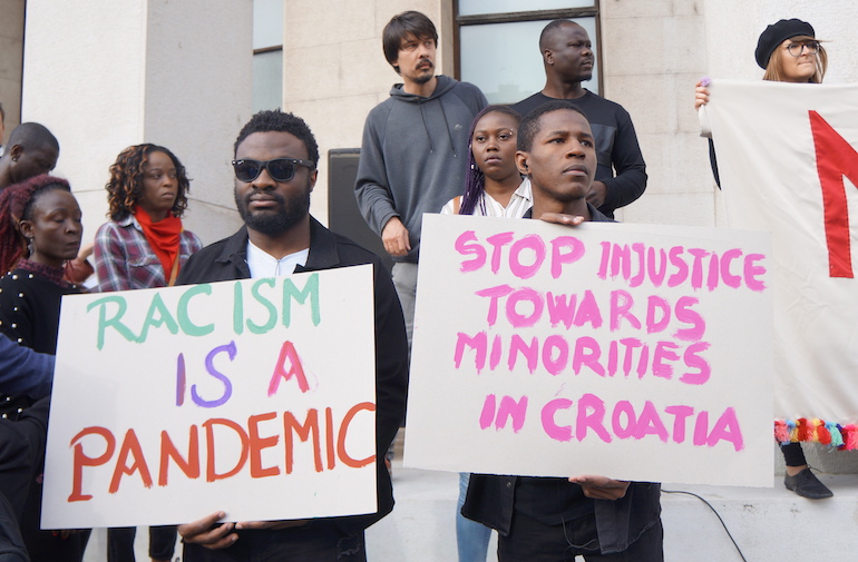 Croatie : Zagreb se mobilise contre le racisme et les violences policières