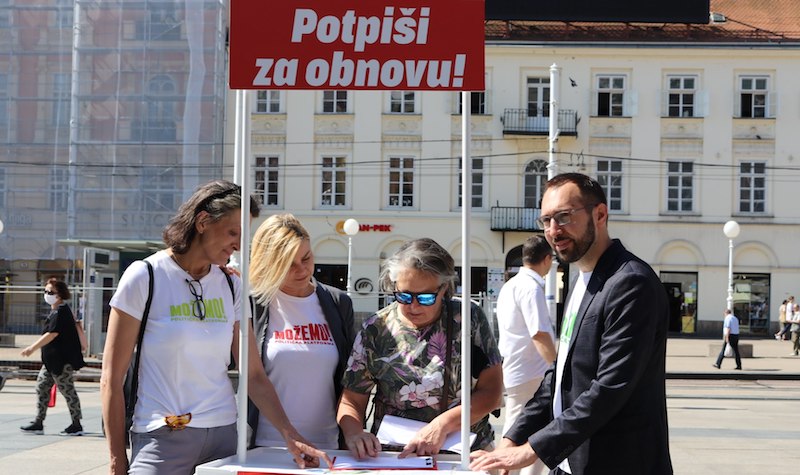 Législatives en Croatie : avec Možemo, l&rsquo;émergence d&rsquo;une gauche rouge et verte