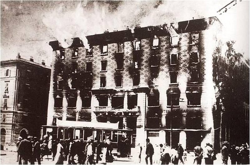 Un siècle après l&rsquo;incendie du Narodni Dom, journée de réconciliation italo-slovène à Trieste