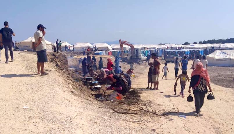 Grèce : nouvel enfermement pour les exilés de l&rsquo;île de Lesbos