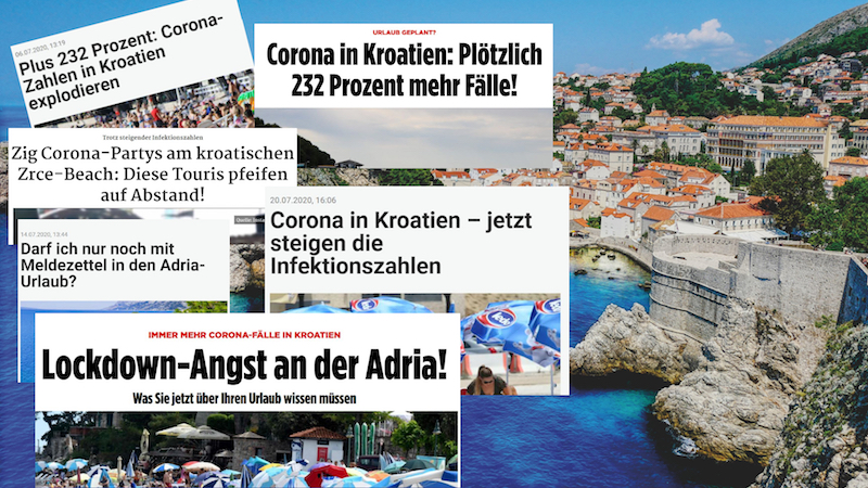 Croatie : la covid-19 plombe la saison touristique, l&rsquo;arrière-saison est incertaine