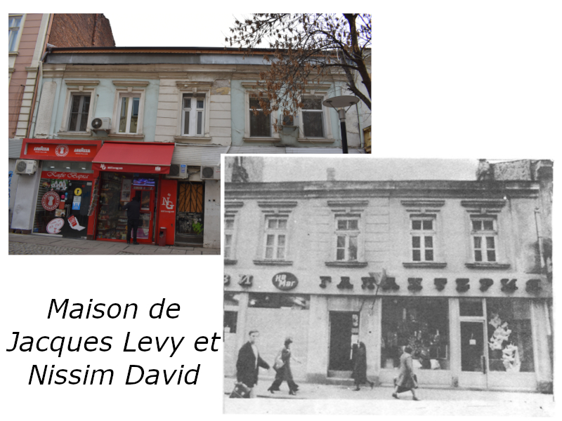La maison de Jacques Levi et Nissim David, 23, Pirotska, Sofia