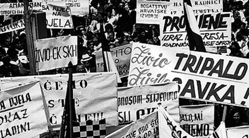 Croatie : la « Déclaration sur la langue » et le Printemps croate de 1971
