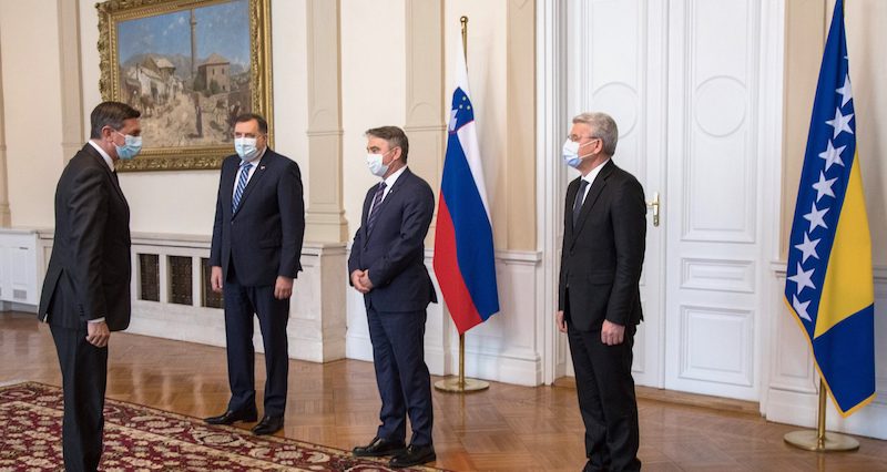 La Slovénie veut-elle la «dissolution pacifique» de la Bosnie-Herzégovine ?