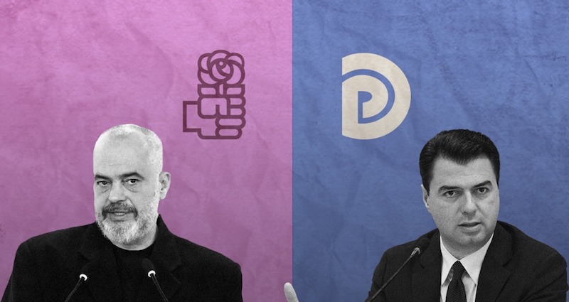 Edi Rama et Lulzim Basha sont donnés au coude à coude dans les sondages