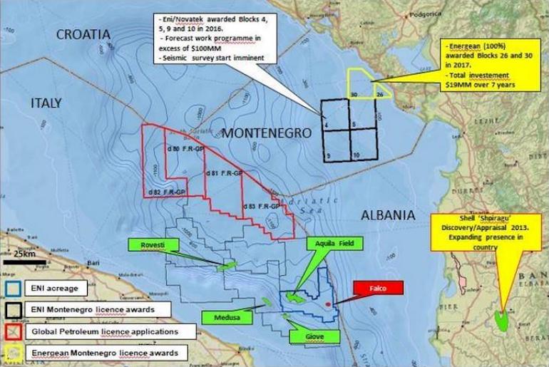 En mers Adriatique et Ionienne, plateformes offshore et coopération scientifique