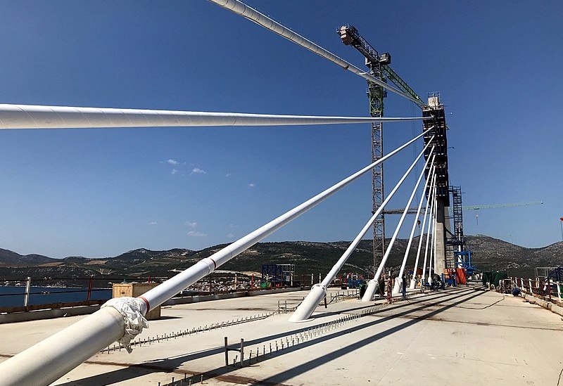 Croatie : la Chine achève la construction du pont de Pelješac