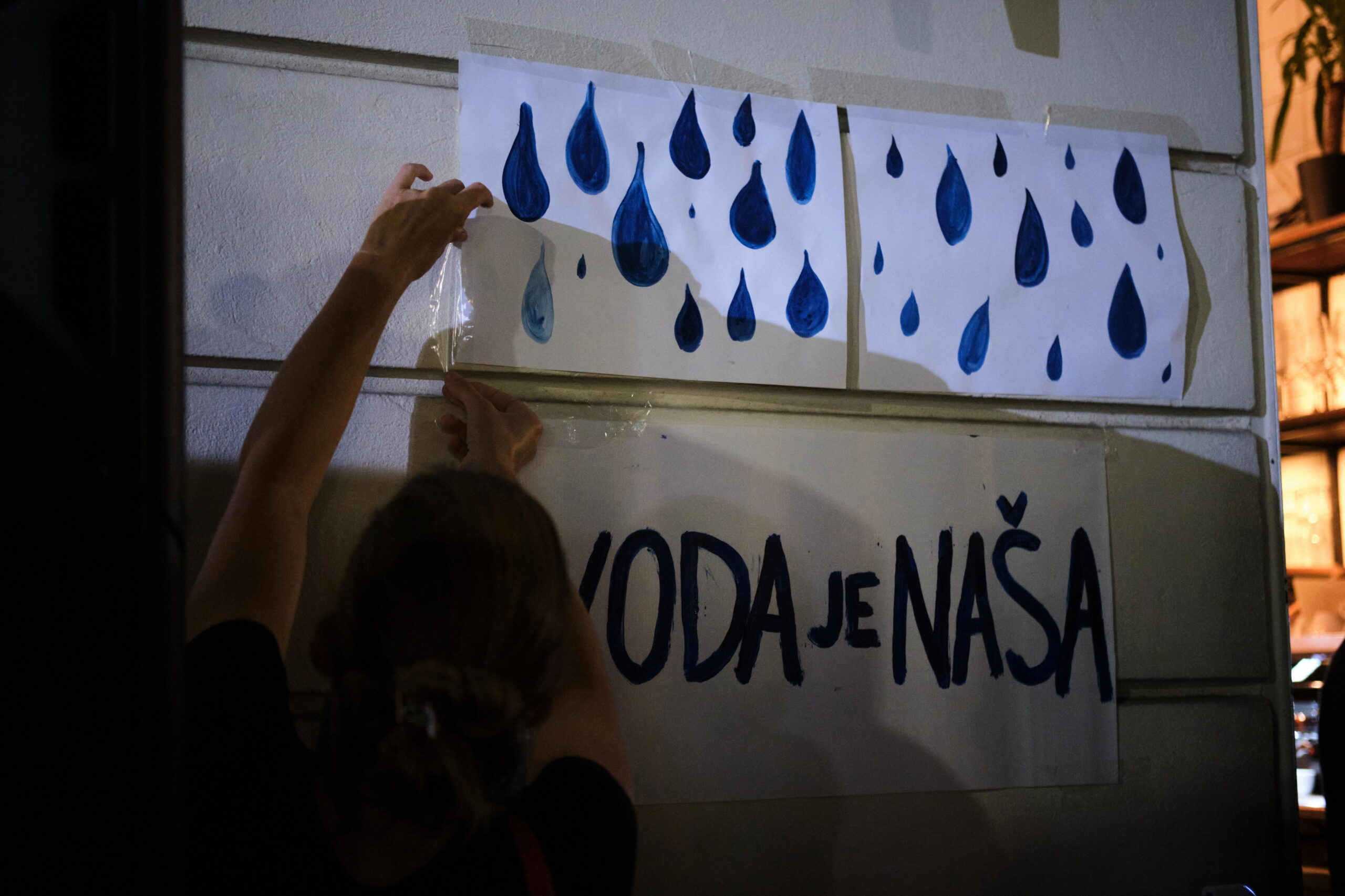 « L'eau est à nous »