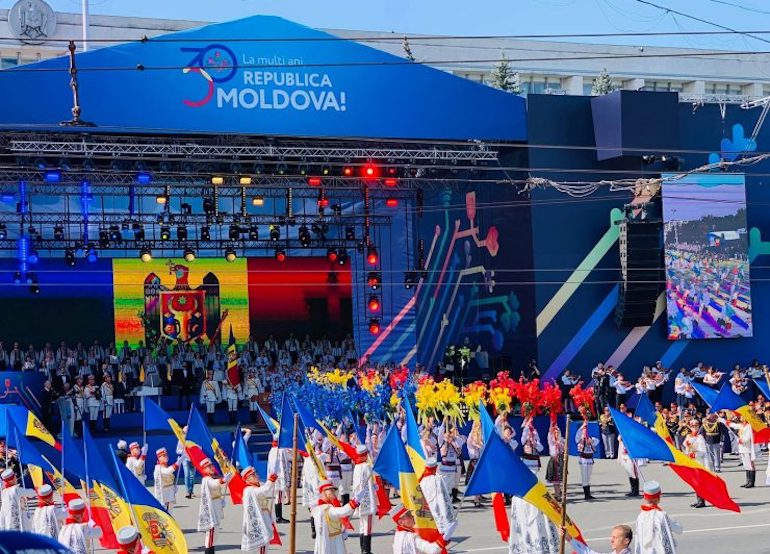 1991-2021 : la Moldavie fête les 30 ans de son indépendance