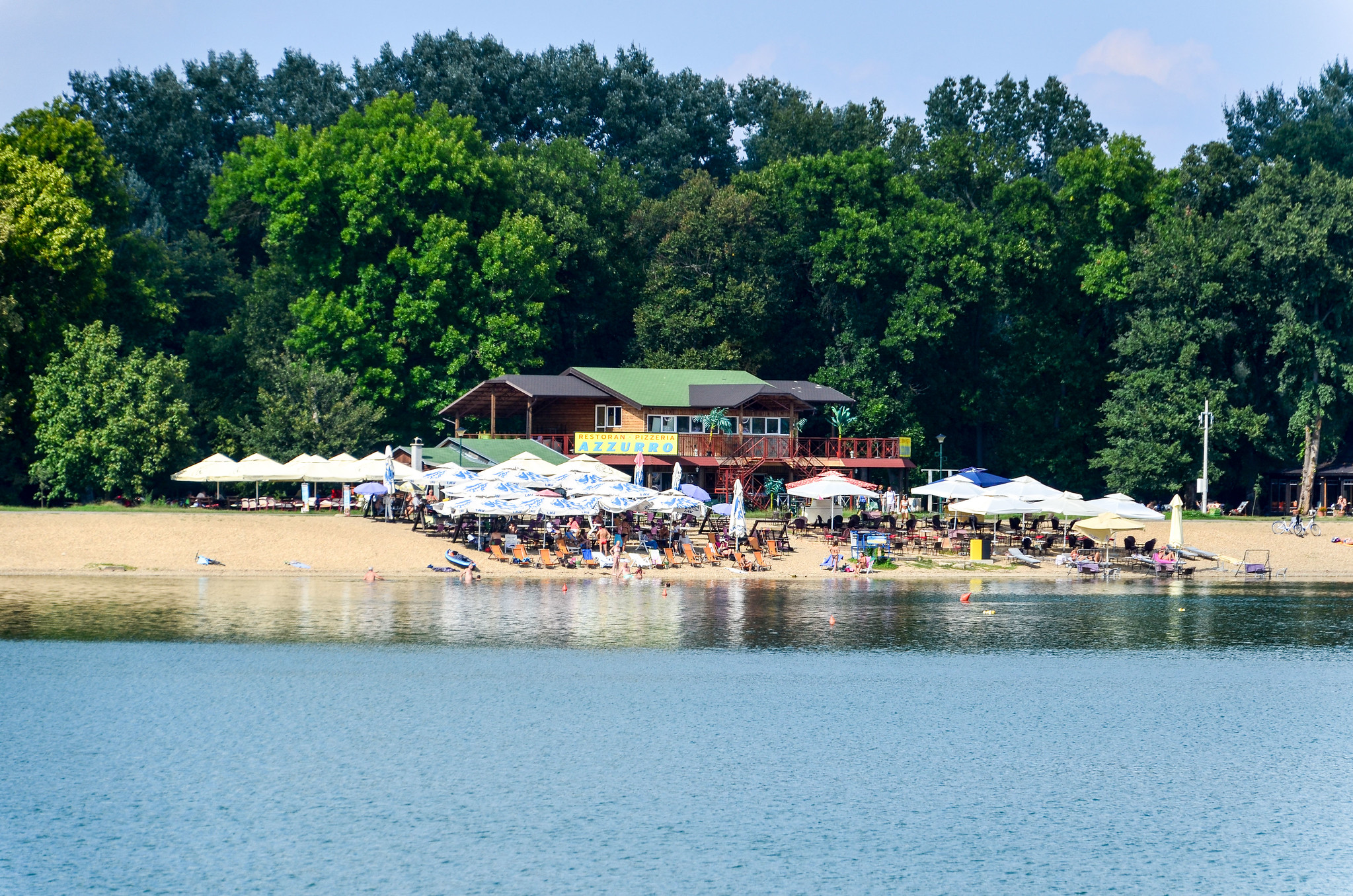 Serbie : Ada Ciganlija, la petite mer de Belgrade