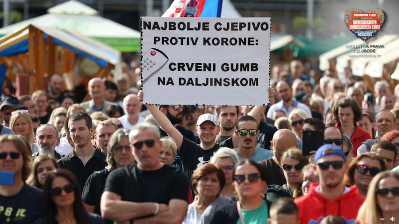 Antivax dans les Balkans : l’extrême-droite à la manœuvre