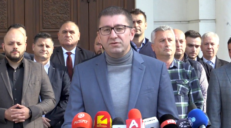 Macédoine du Nord : le VMRO-DPMNE veut revenir au pouvoir sans élections