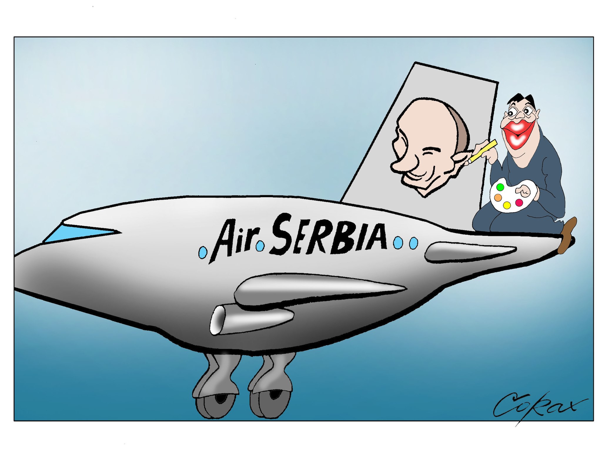 Serbie : sous pression, Air Serbia réduit ses vols vers la Russie