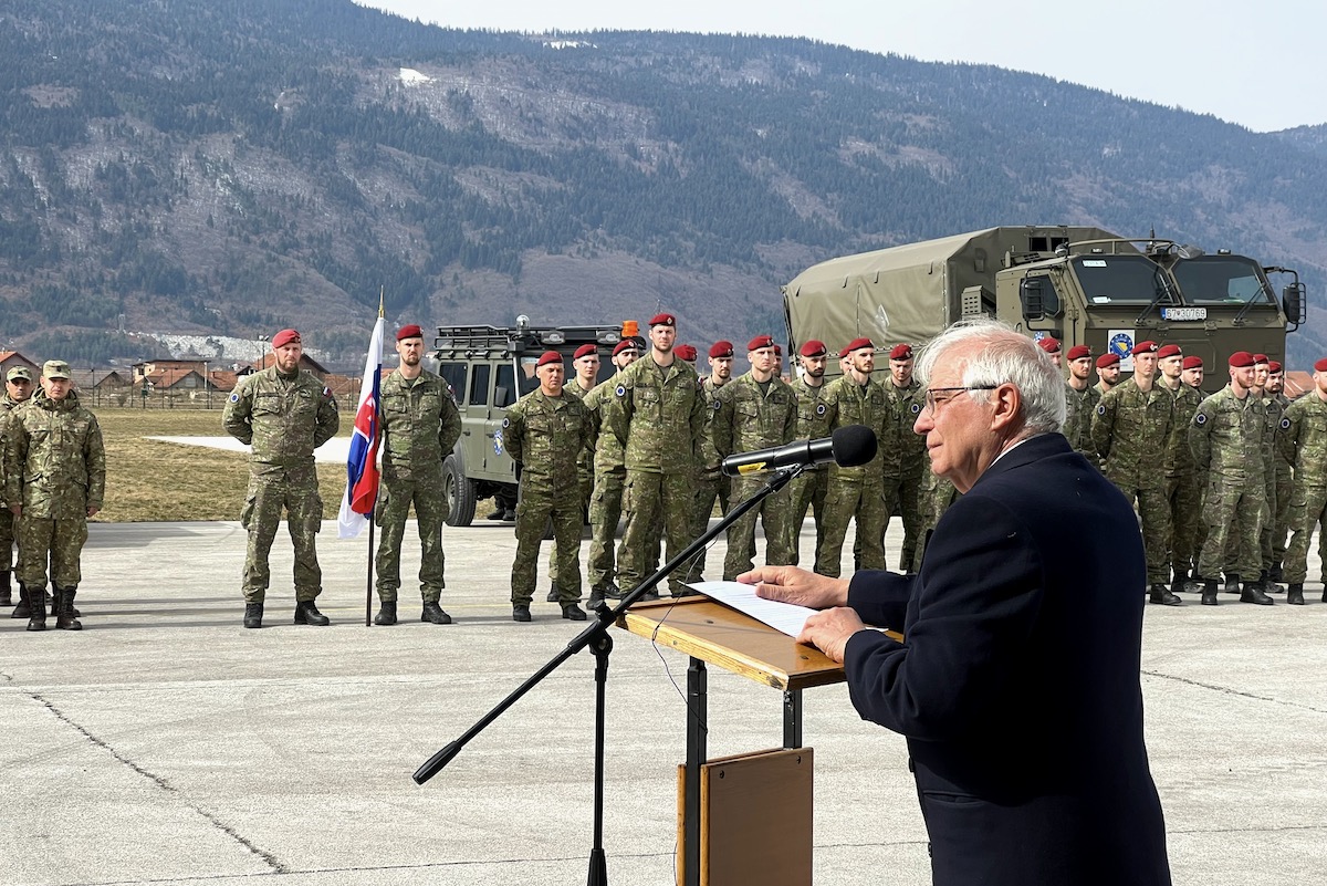 Risque de guerre en Bosnie-Herzégovine ? Josep Borrell se veut rassurant