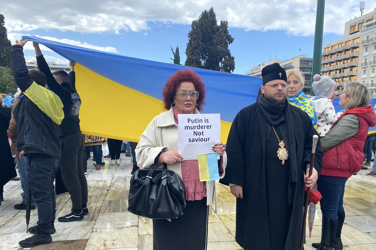Les Grecs d&rsquo;Ukraine fuient vers leur «mère patrie»