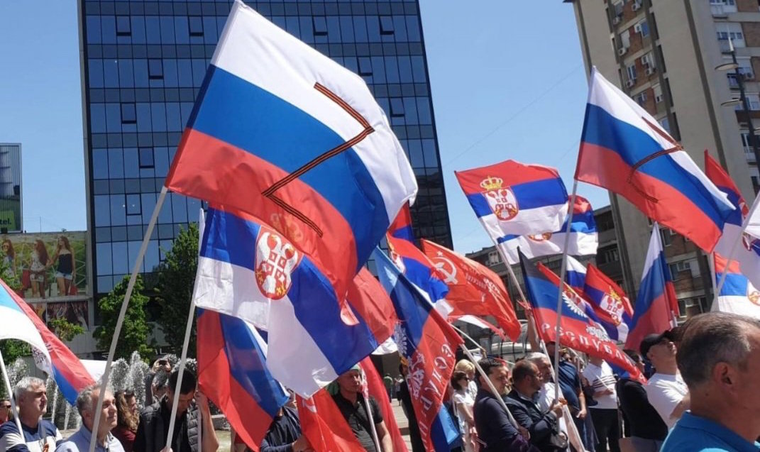 Serbie : les partisans de la Russie célèbrent le 9 mai