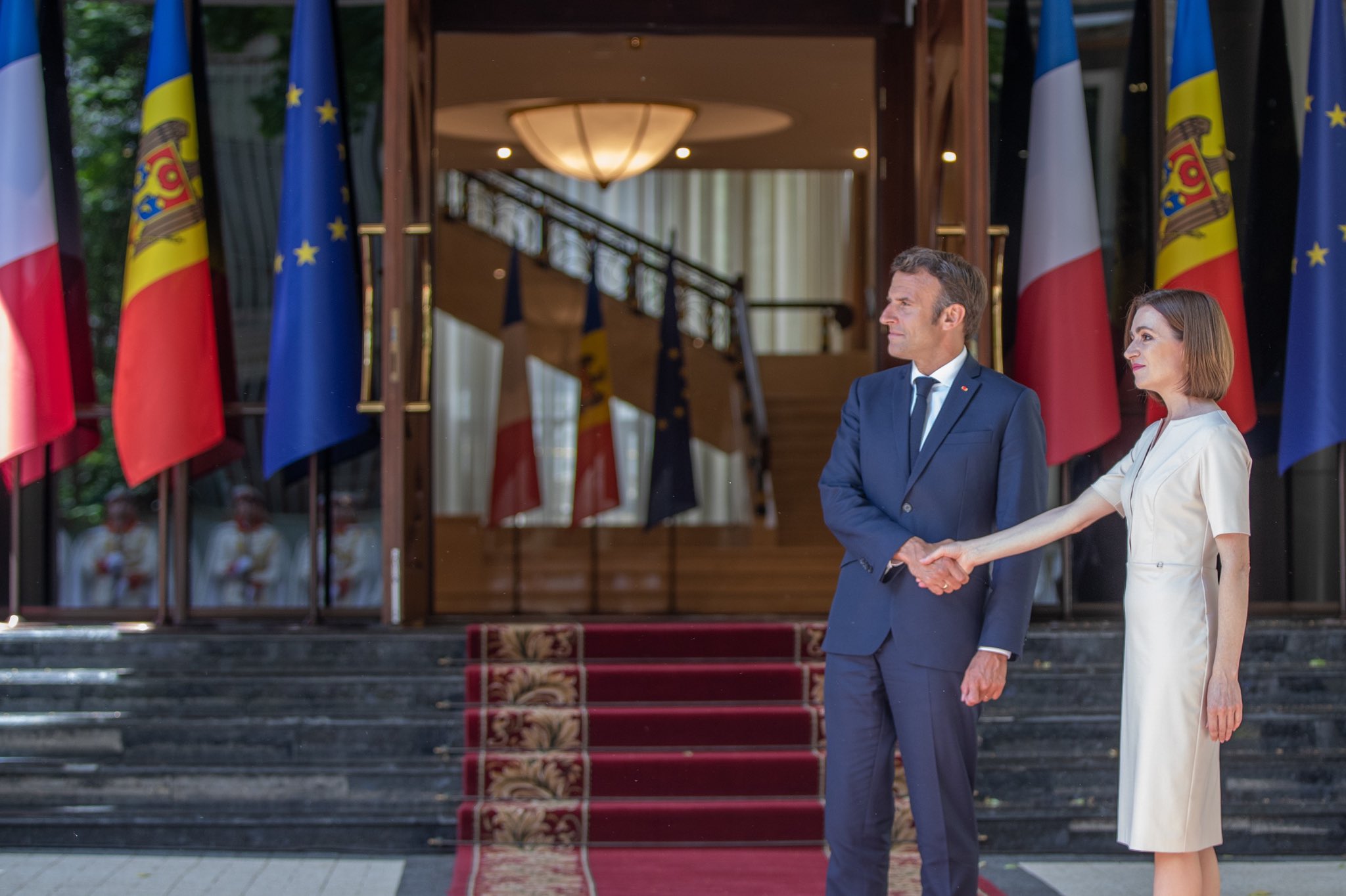 La tournée très politique d&rsquo;Emmanuel Macron en Moldavie et Roumanie