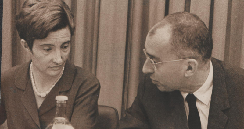 Latinka Perović et Marko Nikezić