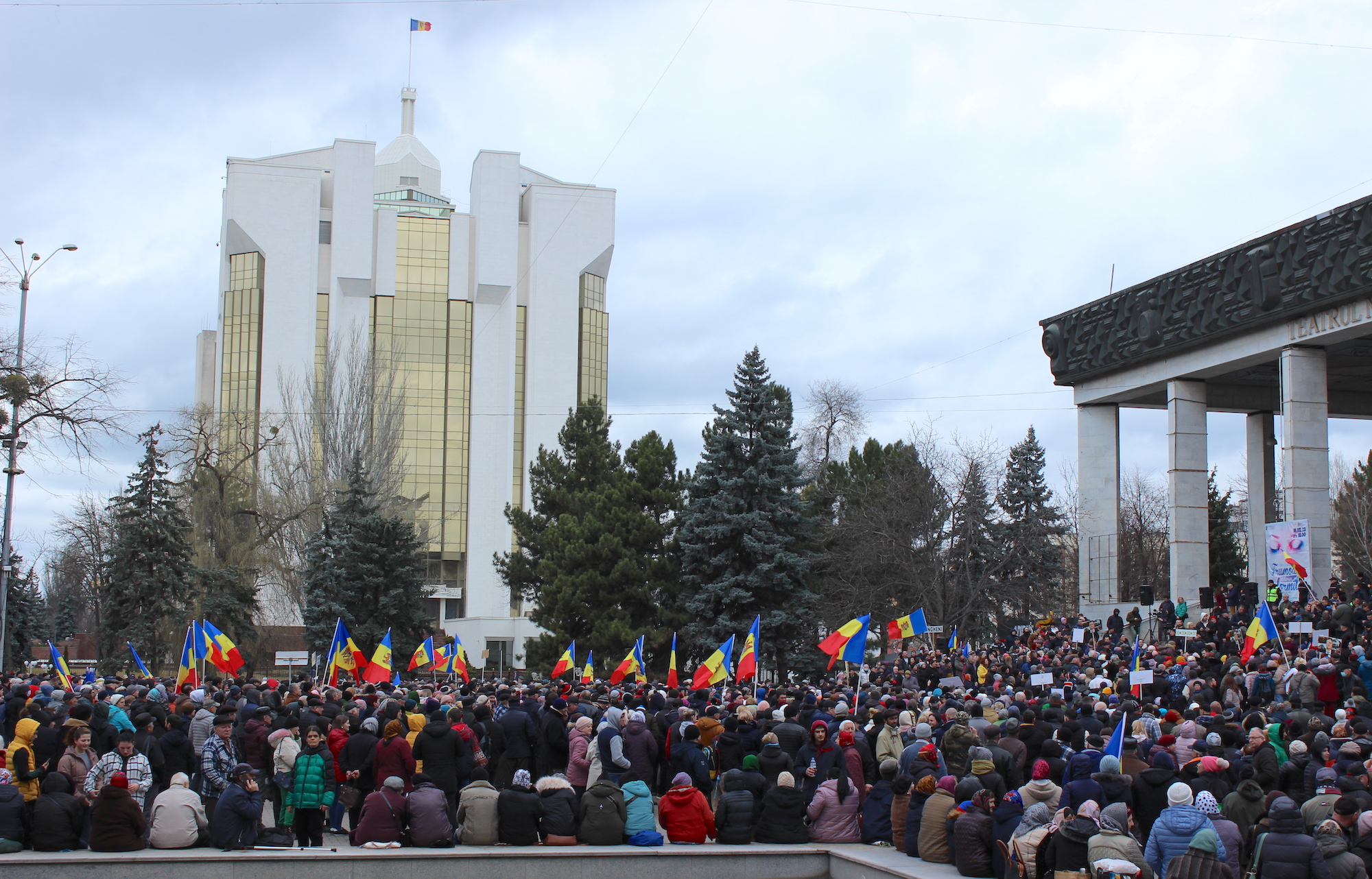 Moldavie : pas de «coup d&rsquo;État» pro-russe, mais une parade de la misère