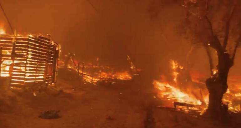 Grèce : le camp de Moria ravagé par les flammes
