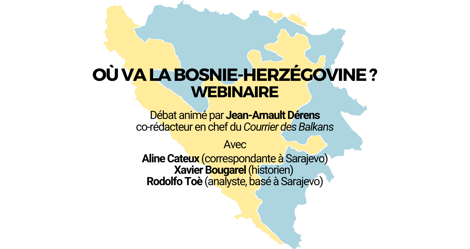Replay | webinaire • Où va la Bosnie-Herzégovine ?