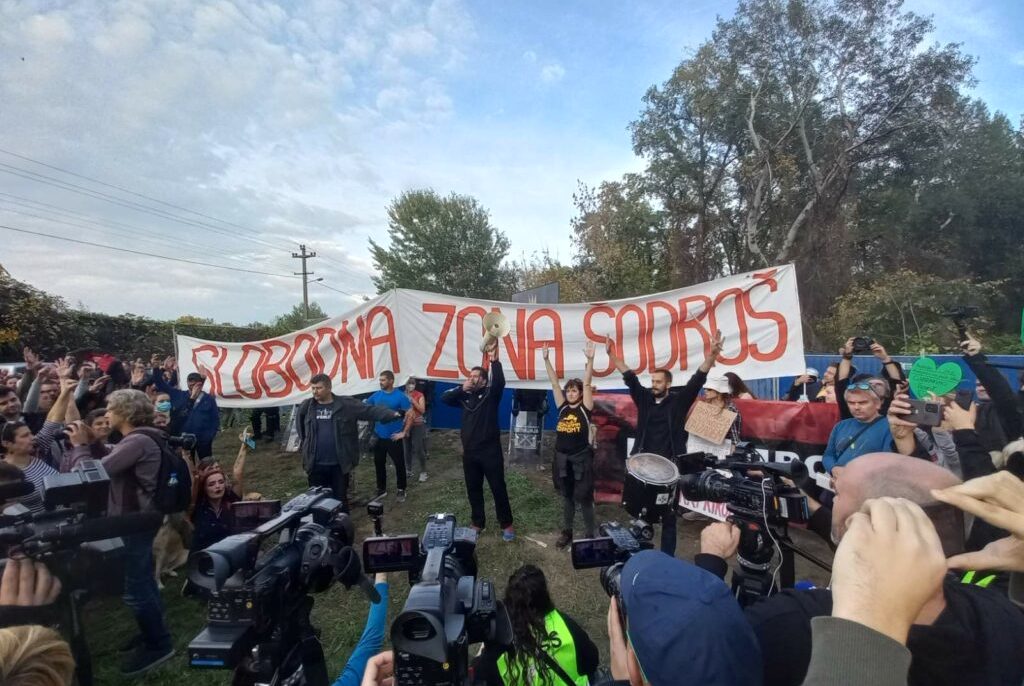 Serbie : la ZAD de la forêt de Šodroš bien décidée à «libérer Novi Sad»