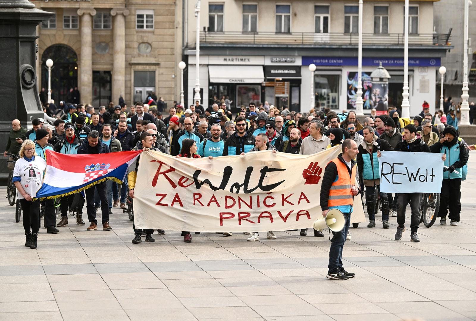 Croatie : la «ReWolt» des livreurs des plateformes numériques