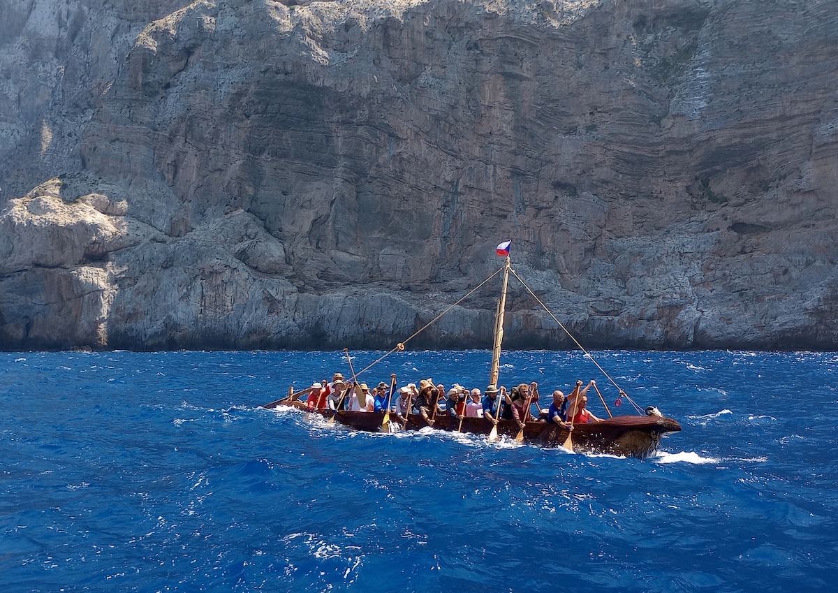 Grèce : un bateau du Néolithique de retour en mer Égée