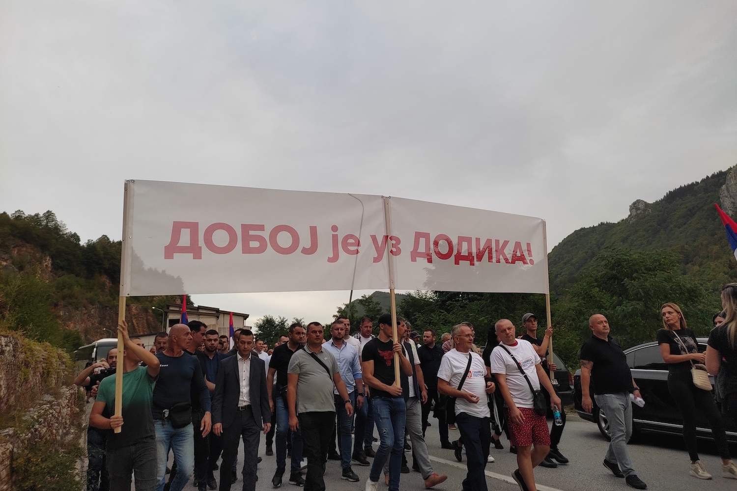 Bosnie-Herzégovine : nouveaux rassemblements pro-Dodik sur la ligne inter-entités