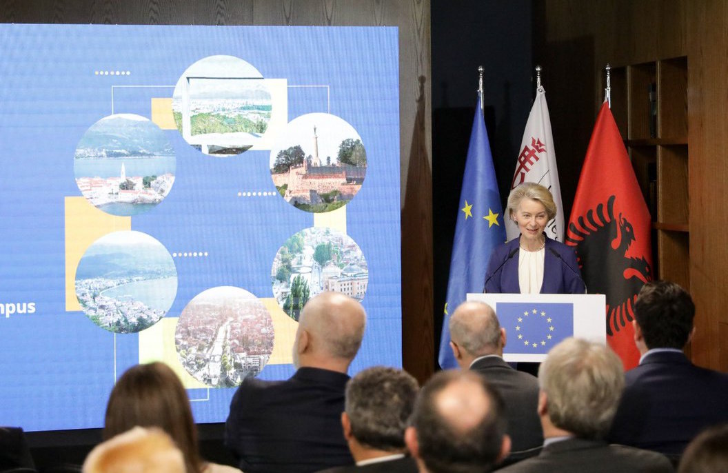 L&rsquo;UE donne rendez-vous aux Balkans à Tirana, Macron arrivera en retard