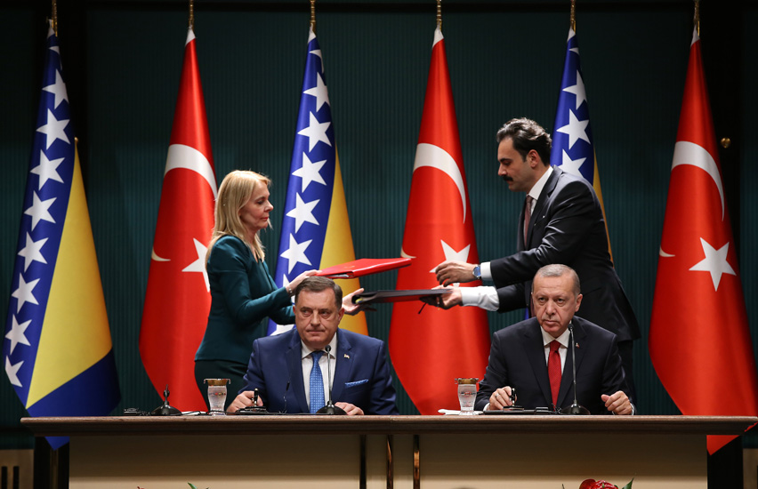 Bosnie-Herzégovine : entre Erdoğan et Dodik, une étrange convergence d&rsquo;intérêts