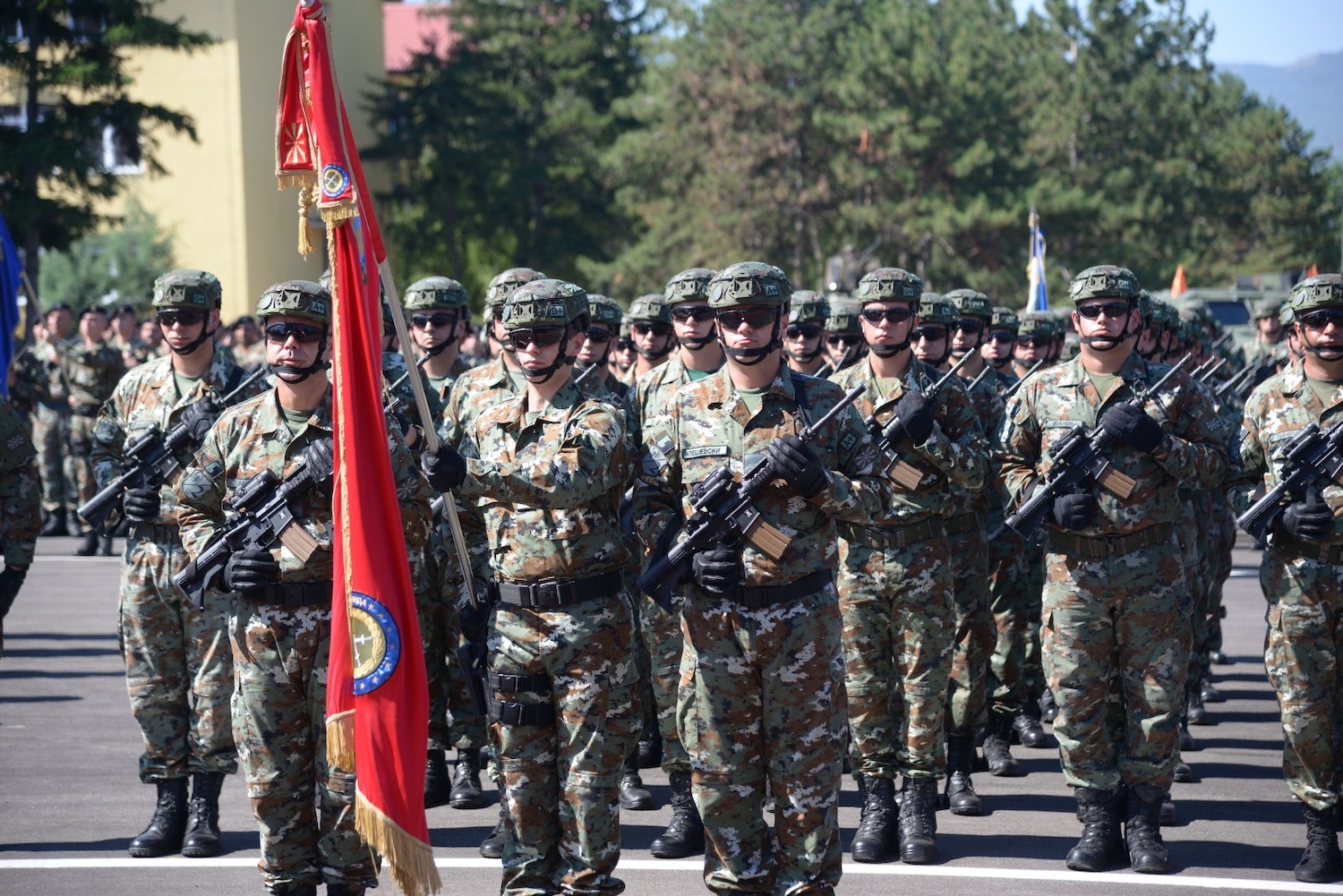 La Macédoine du Nord forme des soldats ukrainiens