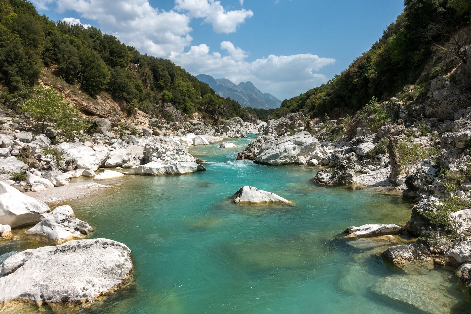 Pour les touristes, l&rsquo;Albanie veut détourner une rivière protégée