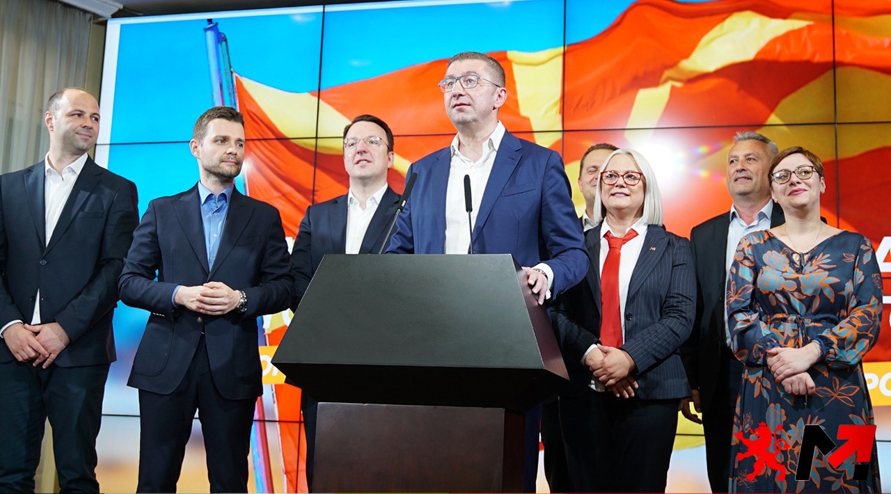 Macédoine du Nord : après sa victoire électorale, l&rsquo;offensive nationaliste du VMRO-DPMNE