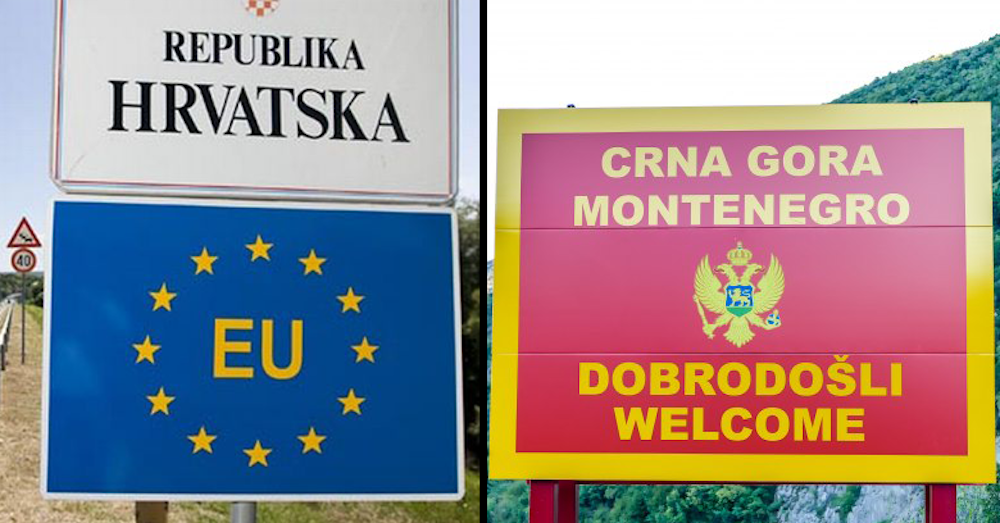Rien ne va plus entre la Croatie et le Monténégro