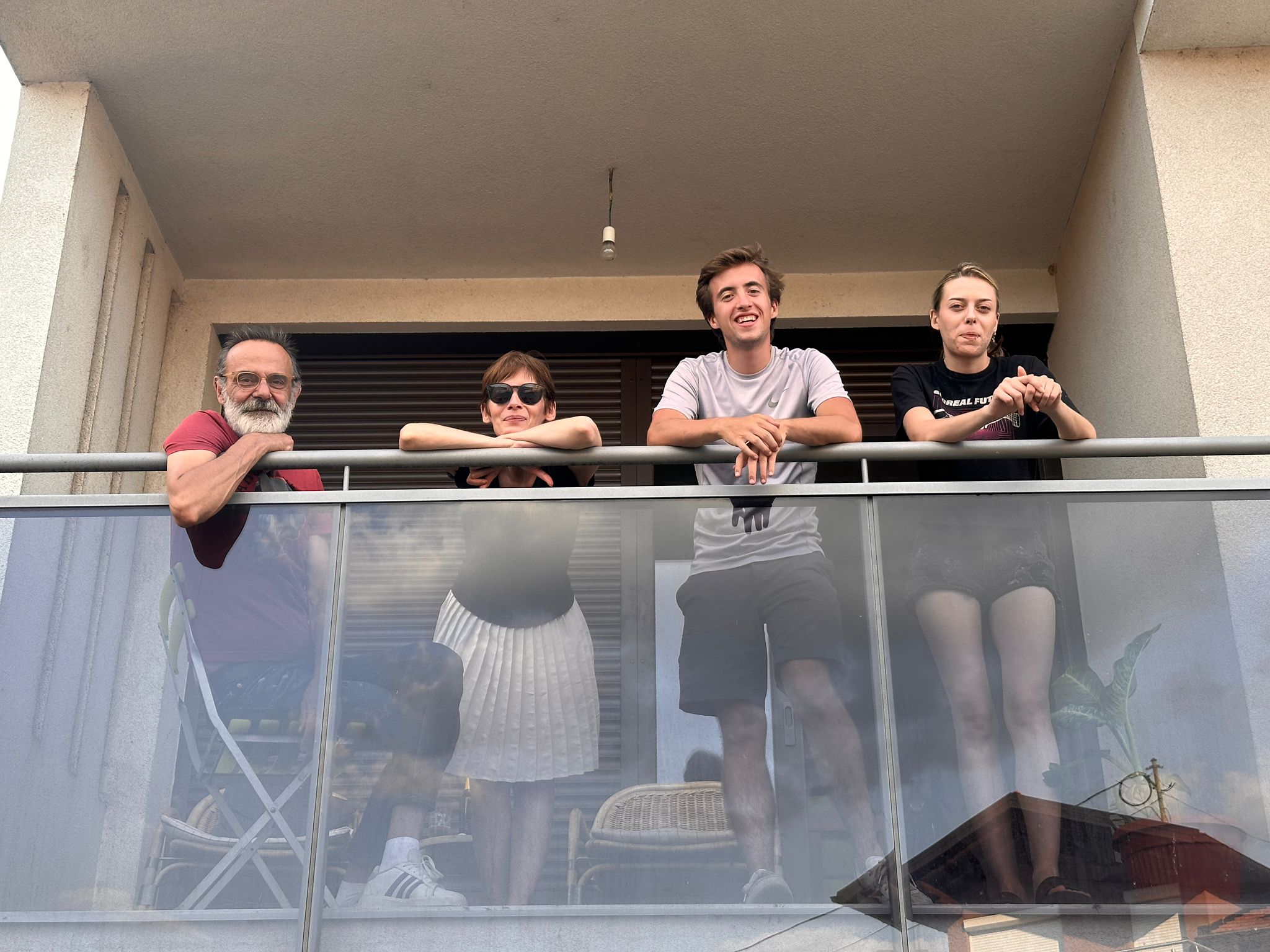 Avant le fameux barbecue dans le nouvel appartement
