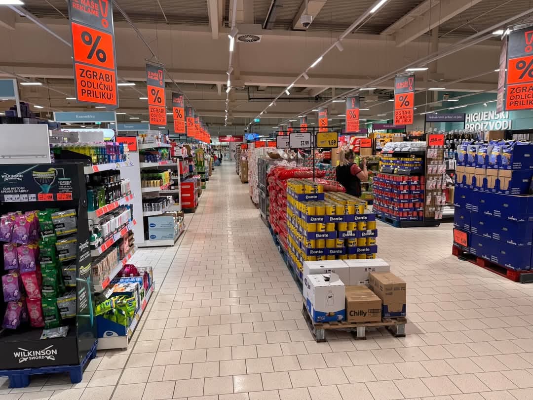 Croatie : contre l&rsquo;inflation et la vie chère, succès du «buycott»