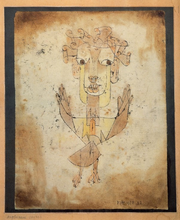Paul Klee, « Angelus Novus », 1920, aquarelle 31,8 × 24,2 cm Paul Klee, « Angelus Novus », 1920, aquarelle 31,8 × 24,2 cm