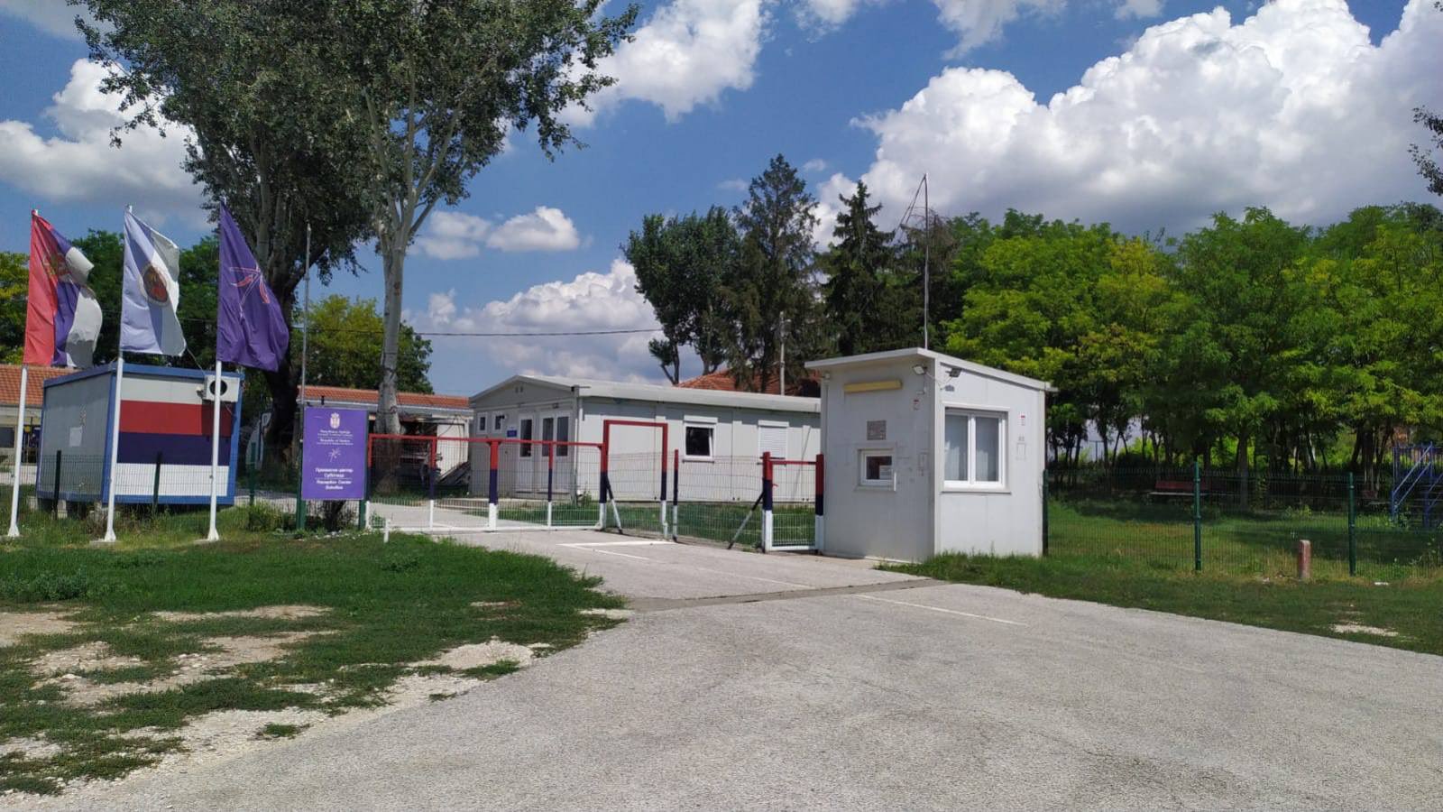 Le camp de réfugiés de Subotica