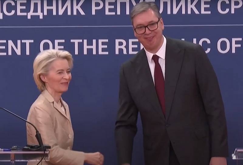 Von der Leyen demande à Vučić « des progrès en matière d&rsquo;État de droit » en Serbie