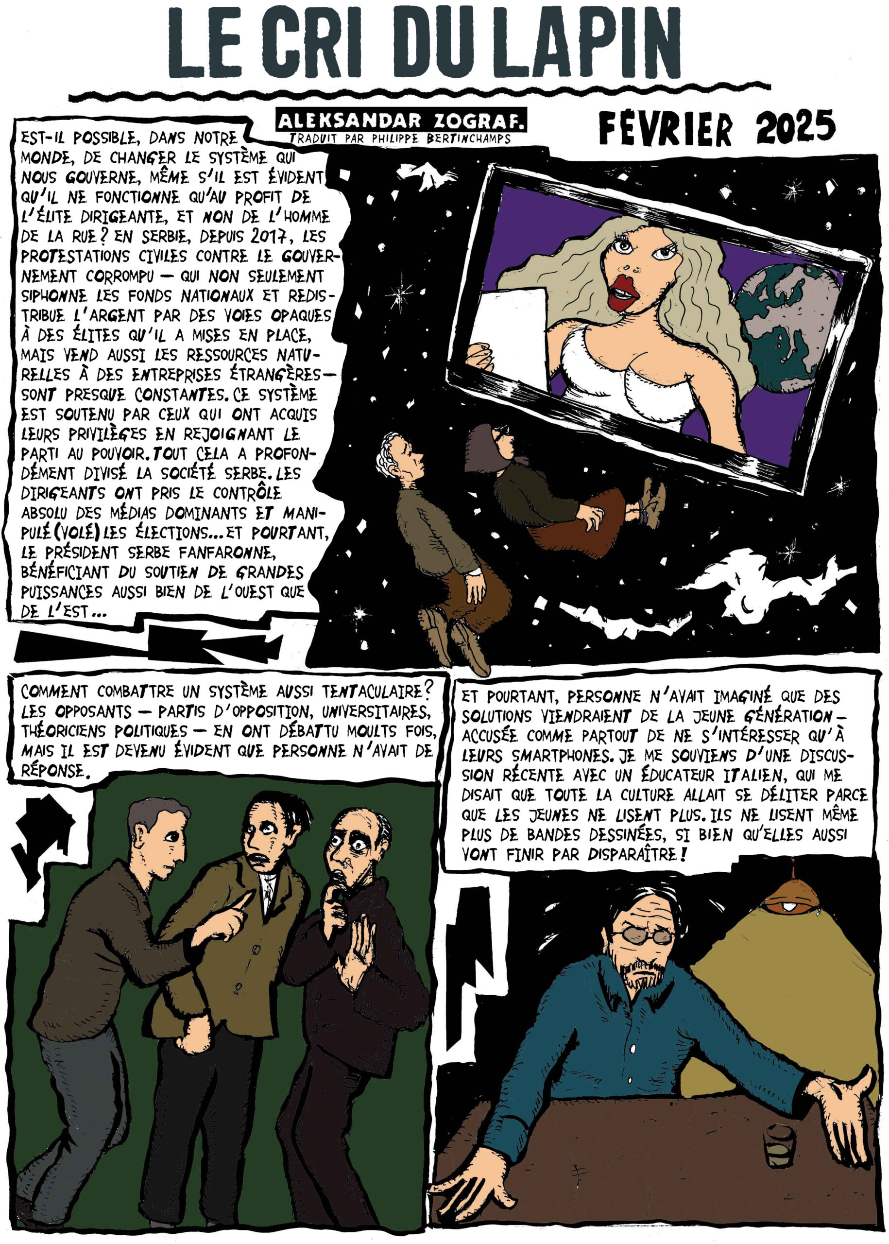 La Serbie de Zograf // Le Cri du lapin
