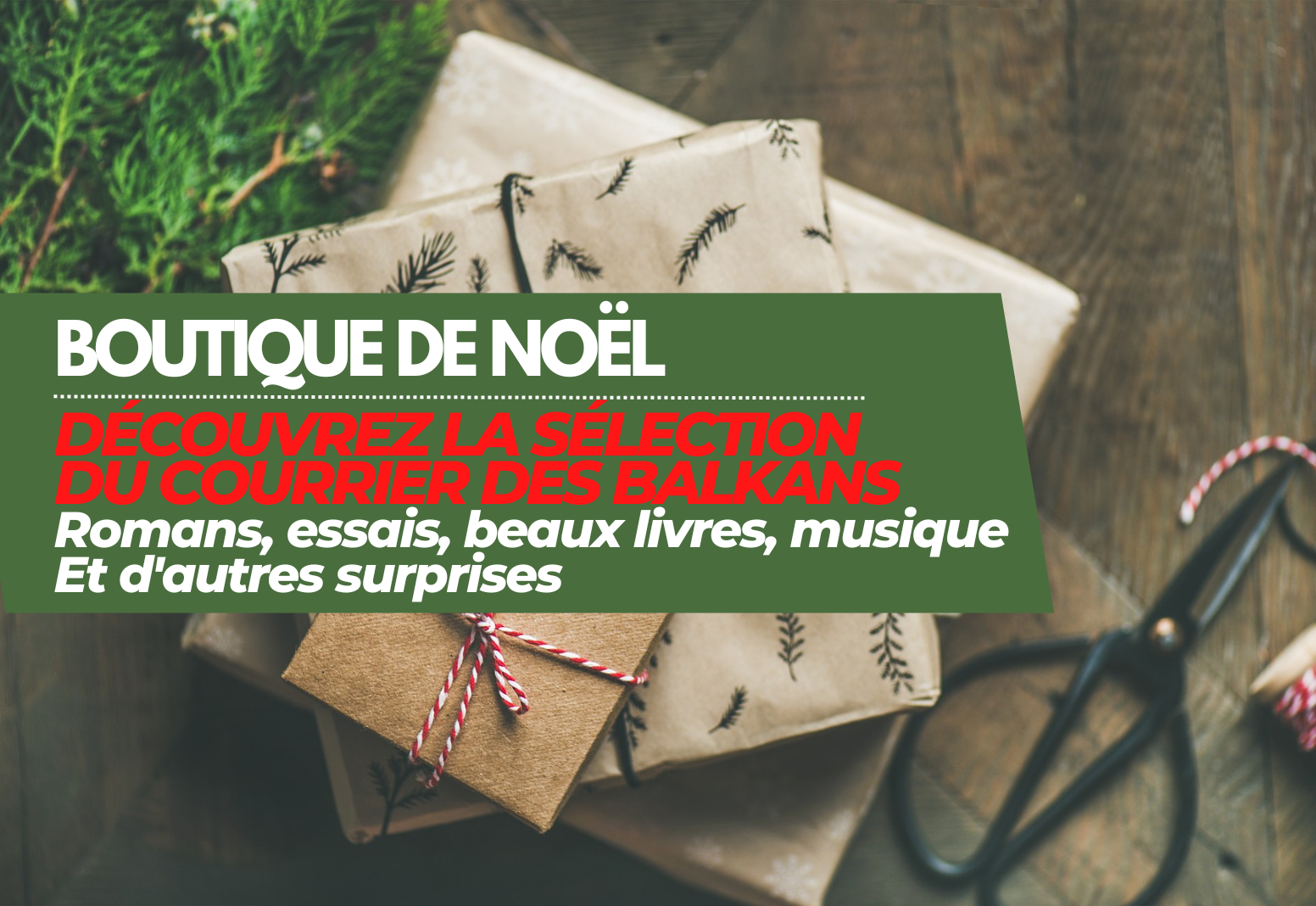 Boutique de Noël • notre sélection cadeaux 2025