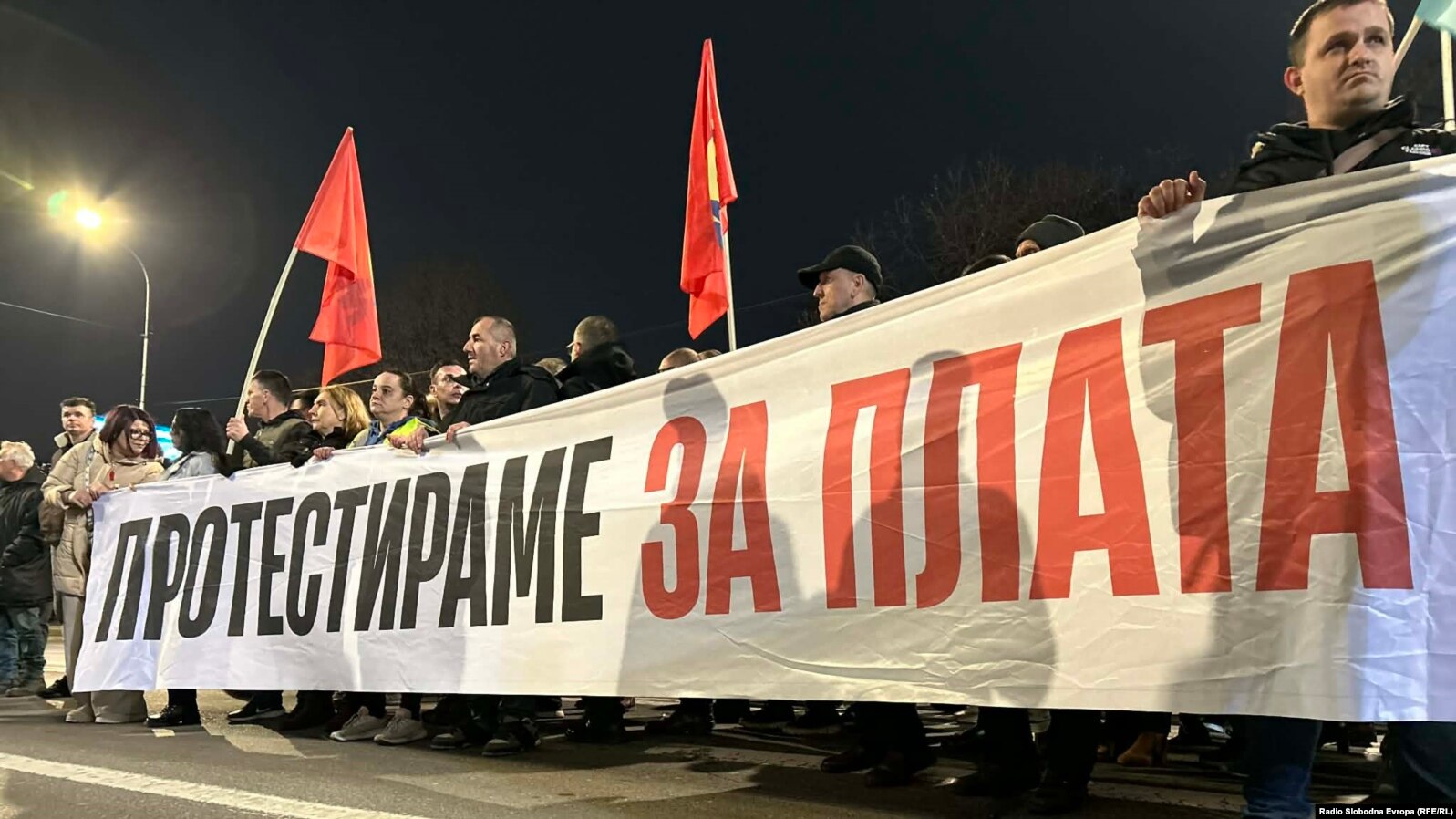 Macédoine du Nord : les syndicats dans la rue pour un salaire minimum de 600 euros