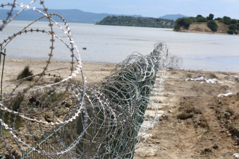 Photo prise lors du rassemblement du groupe « Sauver Vlorë », 25 mai 2026.