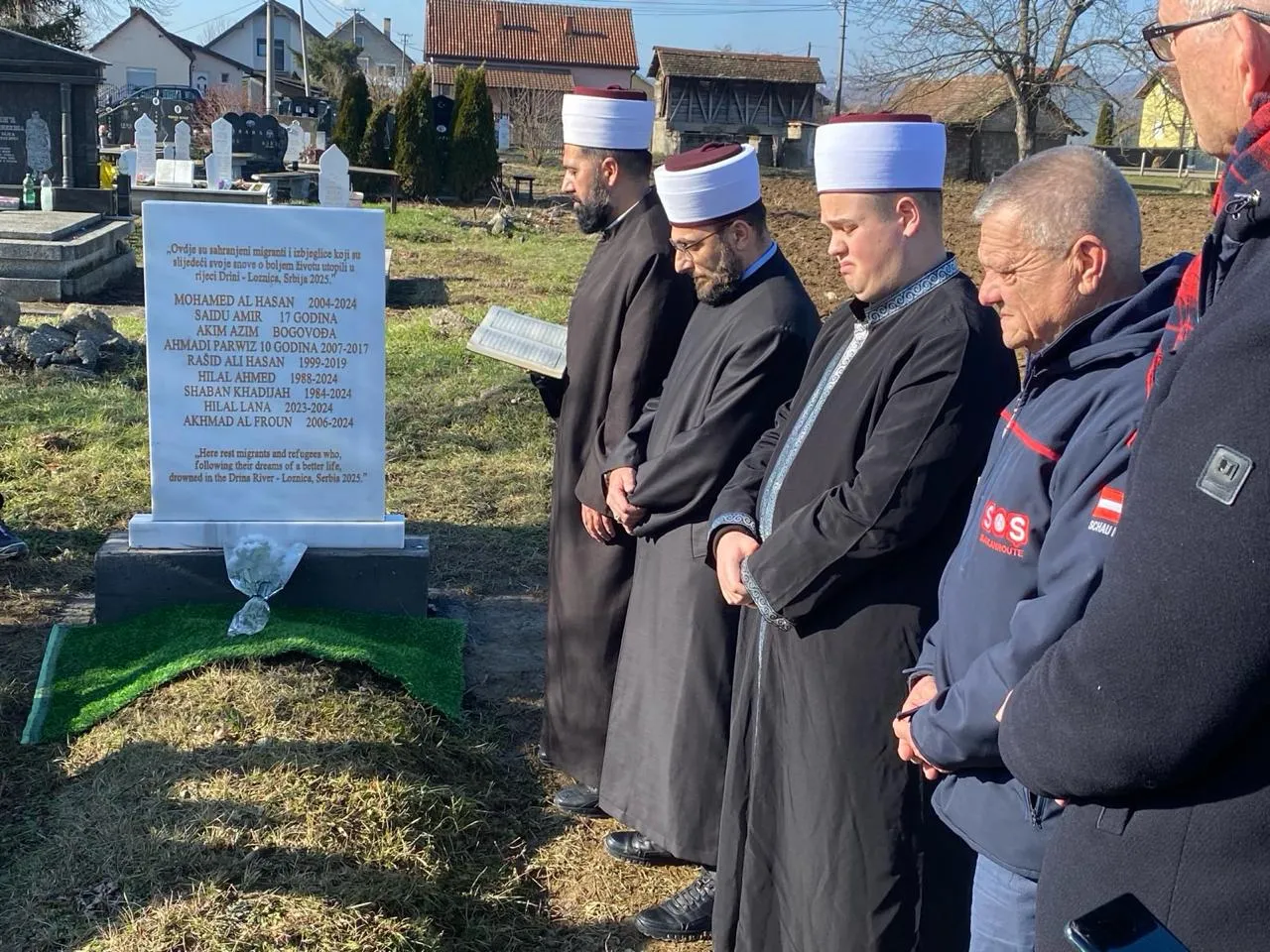 Cérémonie à Loznica le 27 janvier