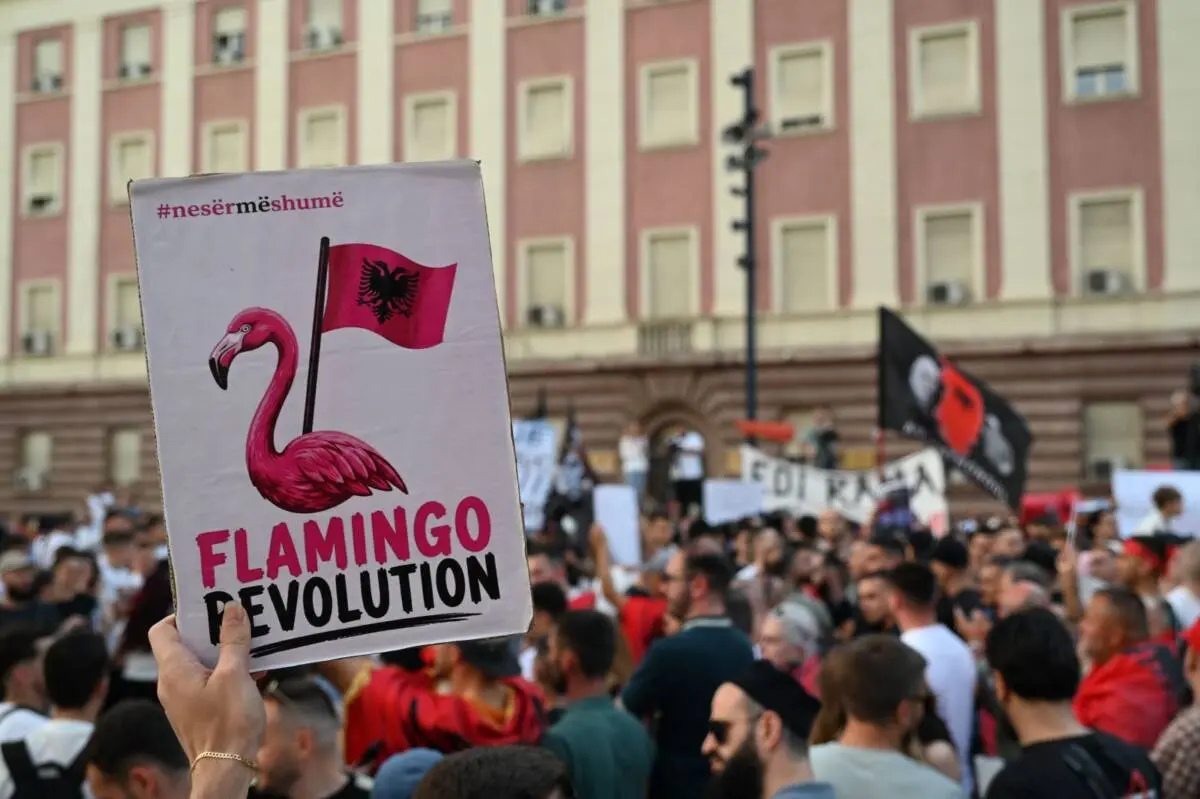 Opinion | Une bataille pour le territoire albanais : ce que révèle la « Révolution des flamants roses »