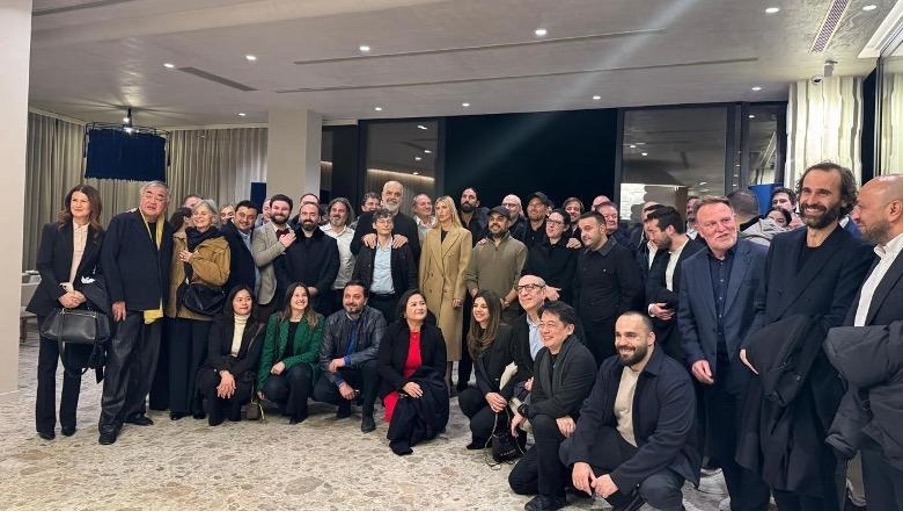 Edi Rama, en compagnie d’Ivanka Trump et de Musa Kastrati, fils de l’oligarque Shefqet Kastrati, 22 janvier 2026. 